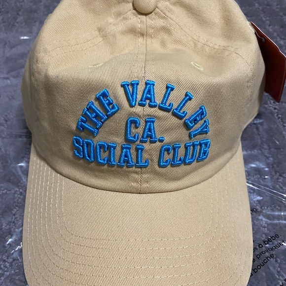 Urban Outfitters Sporting Club Baseball Hat NWT - Yellow - Picture 3 of 5